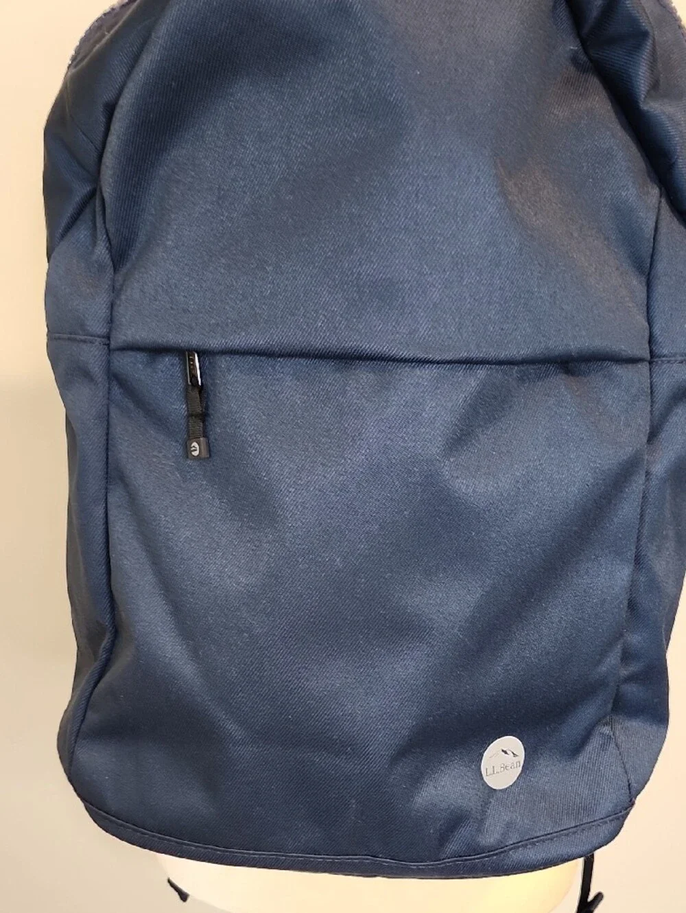 LL Bean Unisex Adult Navy Nylon Commuter Pack NEW
